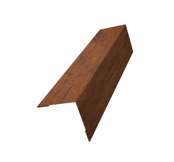 картинка Угол внешний 40х40 0,45 Print Premium Golden Wood Fresh TwinColor (3м) Центр Кровли