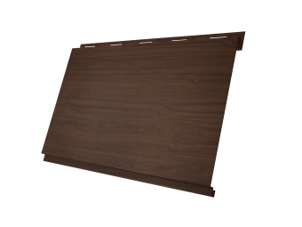 картинка Вертикаль 0,2 classic 0,45 Print Elite Choco Wood TwinColor Центр Кровли