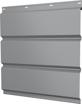 фото Софит металлический Классик v02 Grand Line без перфорации 0,45 PE с пленкой RAL 7004 сигнальный серый Центр Кровли картинка Софит металлический Классик v02 Grand Line без перфорации 0,45 PE с пленкой RAL 7004 сигнальный серый Центр Кровли