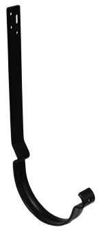 картинка Крюк длинный полоса GL PU Matt 125 мм RAL 9005 черный Центр Кровли
