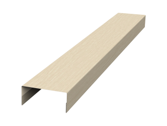 картинка Крышка 30х20 жалюзи Texas 0,45 Print Elite Milky Wood TwinColor (3м) Центр Кровли