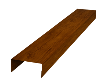 картинка Крышка 45х20 жалюзи Texas 0,45 Print-double Premium Golden Wood Intense F (3м) Центр Кровли