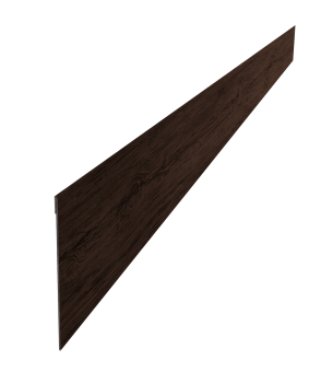 картинка Ламель забора жалюзи Palermo стартовая/финишная для калиток и ворот 0,45 Print-Double Premium с пленкой Antique Wood Центр Кровли