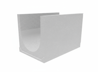 картинка Лоток водоотводный бетонный коробчатый Gidrolica (СО-500мм)КU 100.60,3(50).52,5(43,5)-BGU, № 15-0 Центр Кровли