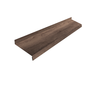 картинка Отлив простой 100 0,45 Print Premium Almond Wood Fresh (2м) Центр Кровли