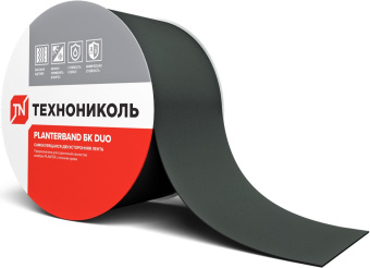 фото Лента двухсторонняя самоклеящаяся герметизирующая ТЕХНОНИКОЛЬ Planterband Duo БК 10мх5см Центр Кровли картинка Лента двухсторонняя самоклеящаяся герметизирующая ТЕХНОНИКОЛЬ Planterband Duo БК 10мх5см Центр Кровли