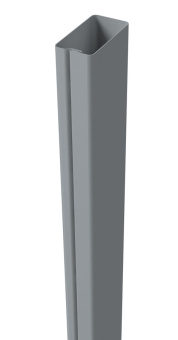 картинка Труба 40х20х1,0х3000 RAL 7040 Центр Кровли