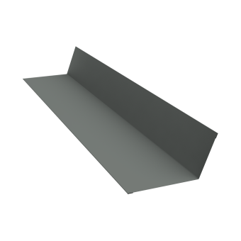 фото Планка примыкания 90х140 0,45 PE с пленкой RAL 7005 мышино-серый (3м) Центр Кровли картинка Планка примыкания 90х140 0,45 PE с пленкой RAL 7005 мышино-серый (3м) Центр Кровли