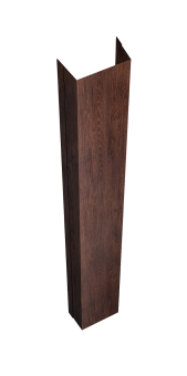 картинка Крепежная планка нижняя Texas 0,45 Print-Double Premium Cherry Wood Fresh (1,8м) Центр Кровли