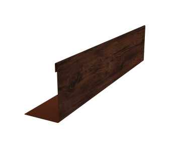 картинка Нащельник 150 Texas 25х35 0,45 Print Elite Cherry Wood TwinColor (L1,5) Центр Кровли