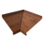 Угол отлива внутренний 100 0,4 Print Premium с пленкой Golden Wood Fresh TwinColor Центр Кровли