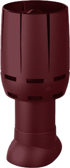 картинка Выход канализации вентиляционный изолированный с колпаком Вилпе FM 110/ИЗ/500 бордо Центр Кровли