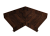 Угол отлива внутренний 70 0,45 Print Elite с пленкой Cherry Wood TwinColor Центр Кровли