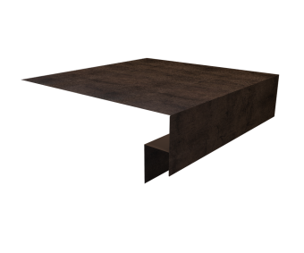 картинка Планка околооконная сложная Экобрус Grand Line 200х50х25 0,45 Print-Double Elite Antique Wood (2м) Центр Кровли