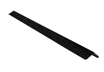 картинка Планка фронтонная для композитной черепицы Grand Line черный кофе (1,25м) Центр Кровли