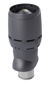 картинка Выход вентиляционный Vilpe Flow XL 200/ИЗ/700 серый Центр Кровли