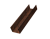 Стойка жалюзи Milan,Tokyo 0,45 Print-Double Premium Cherry Wood Dark F (2м) Центр Кровли