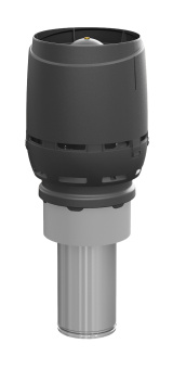 фото Выход вентиляционный Vilpe Flow XL 200C/ИЗ/450 черный Центр Кровли картинка Выход вентиляционный Vilpe Flow XL 200C/ИЗ/450 черный Центр Кровли