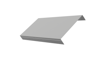 картинка Ламель обратная 150 забора жалюзи Texas 0,45 Drap TX RAL 7047 телегрей 4 Центр Кровли