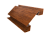 Планка угла внутреннего сложного БХ new 0,45 Print Premium Golden Wood Fresh TwinColor (3м) Центр Кровли