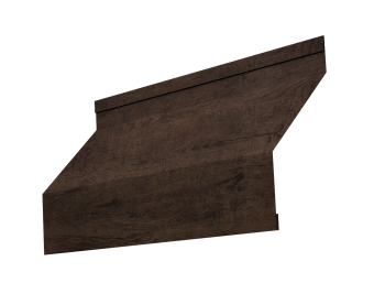 картинка Ламель забора жалюзи Milan new 0,45 Print-Double Elite с пленкой Antique Wood Центр Кровли