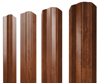 фото Штакетник М-образный А фигурный 0,45 Print Elite Rowan TwinColor Центр Кровли картинка Штакетник М-образный А фигурный 0,45 Print Elite Rowan TwinColor Центр Кровли