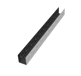 фото Крепежный вкладыш универсальный жалюзи Texas 0,5 Satin RAL 9005 черный (2м) Центр Кровли картинка Крепежный вкладыш универсальный жалюзи Texas 0,5 Satin RAL 9005 черный (2м) Центр Кровли