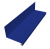 Планка примыкание нижнее к трубе для Кликфальц Pro 0,45 PE с пленкой RAL 5002 ультрамариново-синий (2м) Центр Кровли
