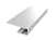 J-Профиль 12мм 0,5 Satin с пленкой RAL 9003 сигнальный белый (2м) Центр Кровли