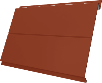 картинка Вертикаль 0,2 line Grand Line 0,45 Drap TX с пленкой RAL 8004 терракота Центр Кровли