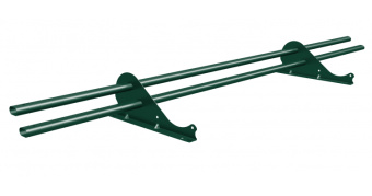 картинка Снегозадержатель трубчатый Snow Kit RAL 6005 1м Центр Кровли