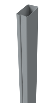 картинка Труба 40х20х1,0х2500 RAL 7040 Центр Кровли