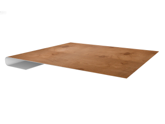 картинка Планка завершающая 0,45 Print Premium Pine Wood Fresh (2м) Центр Кровли