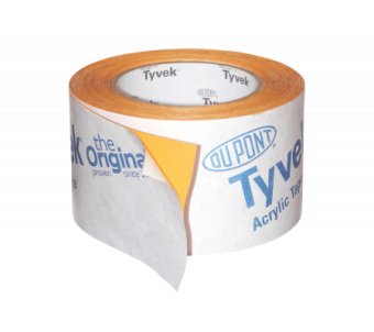 картинка Скотч Tyvek Acrylic Tape для герметизации перехлестов (60ммх25м) Центр Кровли