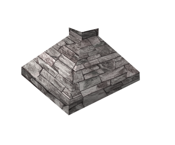 картинка Угол отлива внешний 150 0,45 Print Elite с пленкой Fine Stone TwinColor Центр Кровли