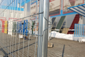 картинка Столб временного ограждения 51х1,2х1950 Zn Центр Кровли