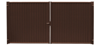 картинка Ворота Estet 2,0х3,6 RAL 8017 Центр Кровли