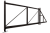 Ворота откатные Colority Zinc 2,03x4,5 RR 32 Центр Кровли