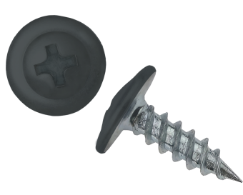 фото Саморез ПШ 4,2х16 (1000шт) шлиц PH2 RAL 7012 Центр Кровли картинка Саморез ПШ 4,2х16 (1000шт) шлиц PH2 RAL 7012 Центр Кровли