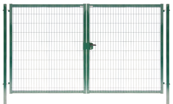 картинка Ворота Medium New Lock 1,53х4,0 RAL 6005 Центр Кровли