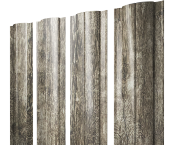 фото Штакетник Круглый с прямым резом 0,45 Print Elite Nordic Wood TwinColor Центр Кровли картинка Штакетник Круглый с прямым резом 0,45 Print Elite Nordic Wood TwinColor Центр Кровли