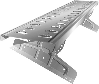 картинка Мостик переходной 2,5 RAL 9006 Центр Кровли
