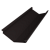 Планка ендовы нижней для композитной черепицы 140х140 0,5 Satin Matt RAL 9005 черный (3м) Центр Кровли