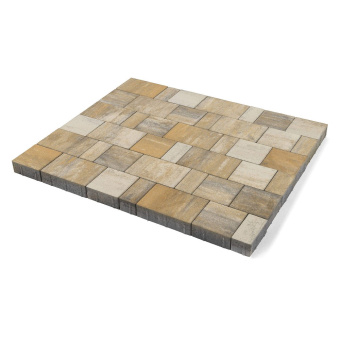 картинка Плитка тротуарная Старый Город Ландхаус ColorMix Песчаник h60 80х160,160х160,240х160 Центр Кровли