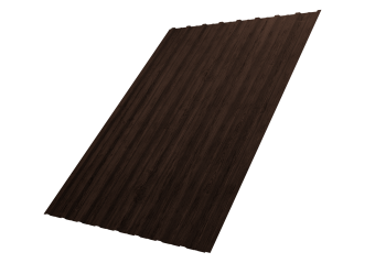 картинка Профнастил С10A 0,45 Print Premium Antique Wood TwinColor Центр Кровли