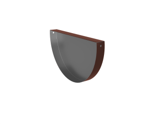 фото Заглушка торцевая универсальная Optima 185мм RAL 8017 Центр Кровли картинка Заглушка торцевая универсальная Optima 185мм RAL 8017 Центр Кровли