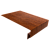 Планка околооконная сложная 250х50х12 (j-фаска) 0,45 Print Premium Golden Wood Fresh TwinColor (3м) Центр Кровли