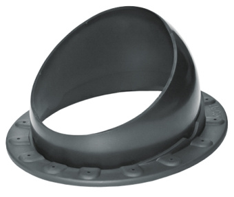 картинка Элемент проходной Krovent Base-VT Seam 125/150 черный Центр Кровли