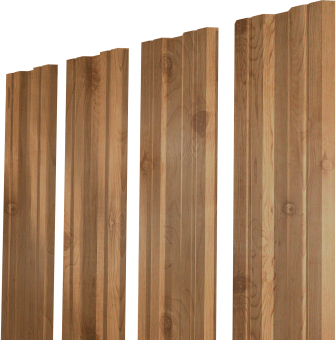 фото Штакетник Twin XL с прямым резом Grand Line 0,45 Print Premium Pine Wood Fresh Центр Кровли картинка Штакетник Twin XL с прямым резом Grand Line 0,45 Print Premium Pine Wood Fresh Центр Кровли