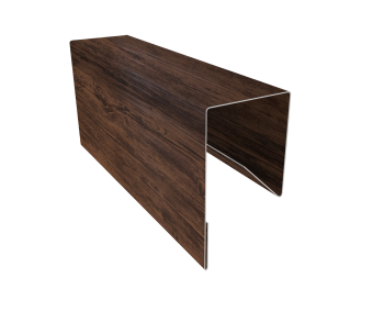 фото Планка П-образная заборная 17 0,45 Print-Double Premium Antique Wood (2,5м) Центр Кровли картинка Планка П-образная заборная 17 0,45 Print-Double Premium Antique Wood (2,5м) Центр Кровли